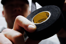 Load image into Gallery viewer, Howies Hockey Tape - 6 Black Cloth & 6 Clear Shin Pad