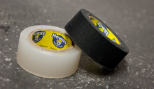 Load image into Gallery viewer, Howies Hockey Tape - 10 Black Cloth &amp; 20 Clear Shin Pad
